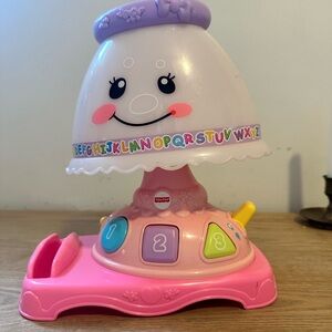 Fisher-Price Pink and Purple baby lamp Toy
